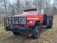 1985 Ford F700 4X4 Dump Truck 