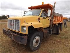 1990 GMC Topkick Truck With Perfection Dump Bed 