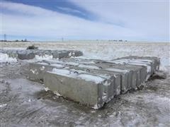 Concrete Jersey Blocks 