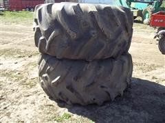 Power Mark L/S Rear Traction Tires And Rims 