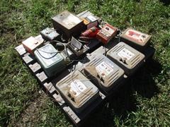 Assorted Electric Fence Controllers 