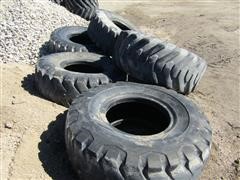 Firestone & Bridgestone 20.5-25 Front Loader Tires 