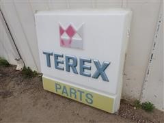 Terex 47.5" X 47.5" Outdoor Parts Sign 