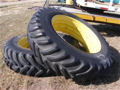 Coop Agri-Radial II Tires And Rims 