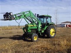 1977 John Deere 4630 2WD Tractor W/Loader 