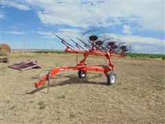 2008 Kuhn Sr 112 12 Wheel Hay Rake 