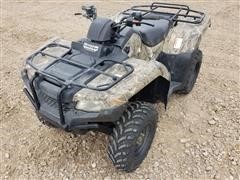 2018 Honda Rancher TRX420 FA 4x4 ATV 