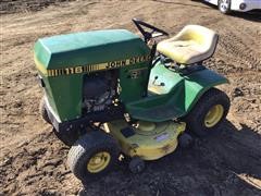 John Deere 116 Lawn Tractor 
