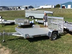 2014 Aluma 6810 Utility Trailer 