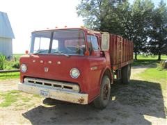 1971 Ford C600 T/A Grain Truck 