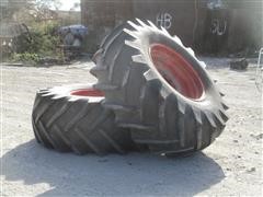 BF Goodrich 23.1-30 8-Ply Tires On Rims 