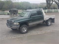 1998 Dodge Ram 2500 Laramie Flatbed Pickup 