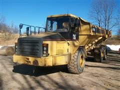 1998 Caterpillar D300E 6x6 Articulated Dump Truck W/Tailgate 