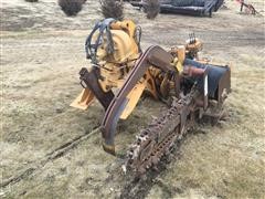 Case 660 Quad Combination Trencher/Vibratory Plow Attachments 