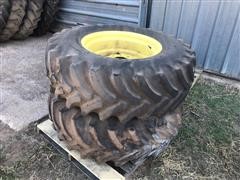 John Deere 16.8-26 Tires And Rims 