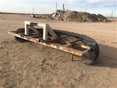 Homemade Rubber Tire Scraper 