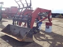 Woods 355 Front End Loader W/Bucket & Grapple 