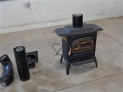 Aladdin DV400S Vented Gas Fireplace Heater 