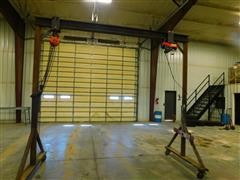 I Beam Chain & Electric Hoist A Frame 