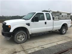 2009 Ford F250 XL Super Duty 4x4 Extended Cab Pickup 