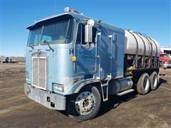 1990 Kenworth K100 Cabover Truck With Poly Tank 