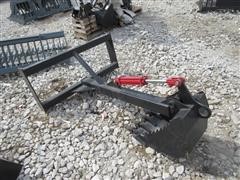 2017 6' Back Hoe Skid Steer Attachment 