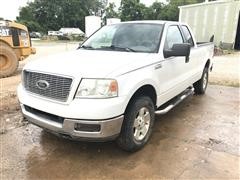 2005 Ford F150XLT 4X4 Extended Cab Pickup 