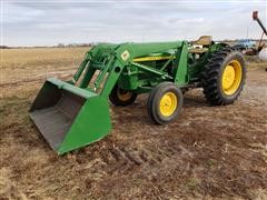 1974 John Deere 1530 2WD Tractor With Loader 