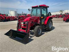 2023 Mahindra 2660 HST CAB Compact Utility Tractor W/Loader 