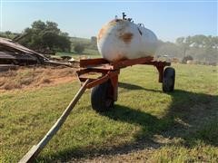 300-Gallon Propane Tank On Trailer 