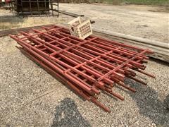 Square Tubing Continuous Fence 