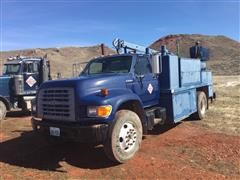 1999 Ford F-Series Service Truck With Crane 