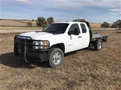 2012 Chevrolet 2500 HD 4x4 Ext. Cab Pickup W/Bale Bed 
