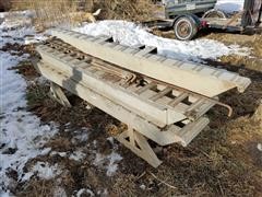 Aluminum Loading Ramps For A Step Deck Trailer 