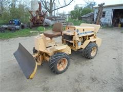 Davis-Fleetline 20+4 4 Wheel Drive Trencher With Backfill Blade 