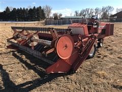 Hesston 420 Windrower 