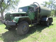 American General US Military T/A Truck W/Approx 4500 Gal Slurry Tank & Delivery System 