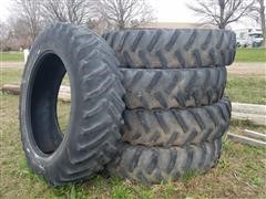 Goodyear & Firestone Dyna Torque Radial & Radial Tracton 18.4R46 Tires 