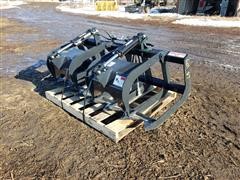 Stout 66-9 Brush Grapple Skid Steer Attachment 