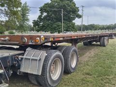 1998 Trail Mobile T/A Flatbed Trailer 