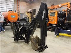 Bradco 611 Skid Steer Attachment Backhoe 