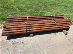 9' Steel Fence Posts 