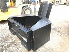 Kit Containers LLC Skid Steer Concrete Chuter (Mud Hopper) 