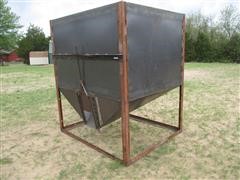 Shop Built Grain Bin/Hopper W/Side Discharge 