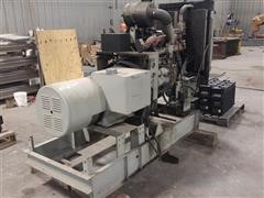 White Diesel Generator 