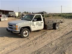 1995 Chevrolet 3500 4x4 Flatbed Pickup 