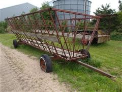 Hay Feeder Rack Wagon 