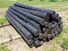 8'x5" Creosote Posts 