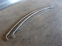 96" Trailer Tarp Bows That Slip Into Side Wall Tubes 