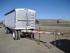 1998 Timpte Super Hopper Semi Pup Grain Trailer 